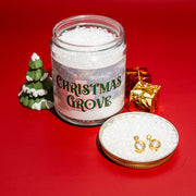 Christmas Grove Earrings Aroma Bead Bonus Item