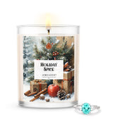 Holiday Spice 18oz Home Jewelry Candle