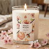 Peach Bloom 18oz Candle Only • No Jewelry Inside