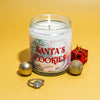 Santas Cookies Jewelry Jar Candle