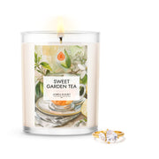 Sweet Garden Tea 18oz Home Jewelry Candle