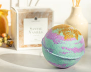 Santal Vanilla 10oz Jewelry Bath Bomb