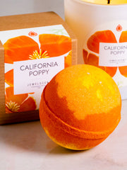 California Poppy 10oz Jewelry Bath Bomb